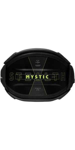 2026 Mystic Mens Stealth Waist Harness 35003.250650 - Black / Lime
